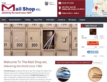 Tablet Screenshot of mailshopetc.com